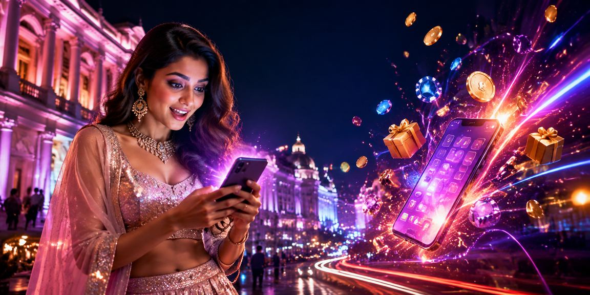 User registering via mobile casino app in Delhi Connaught Place