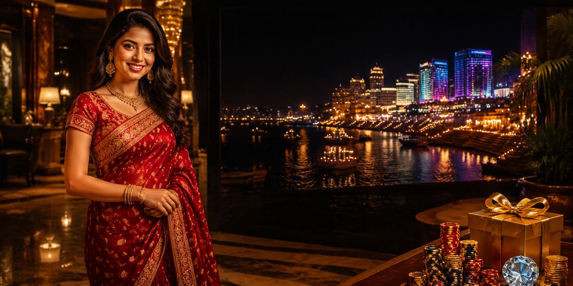 Casino-style entertainment with traditional flair in Varanasi Ghat
